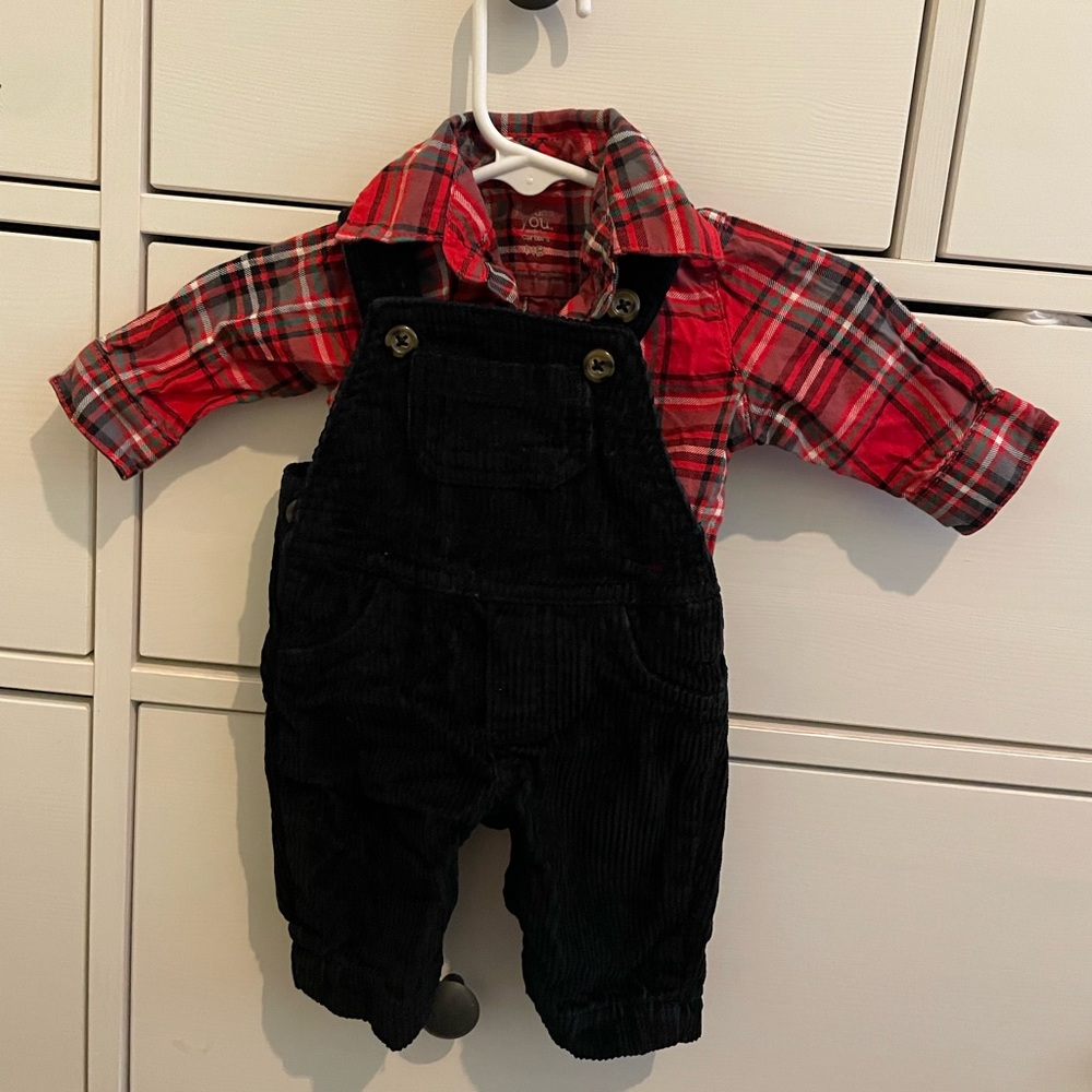 Boys Newborn Christmas outfit